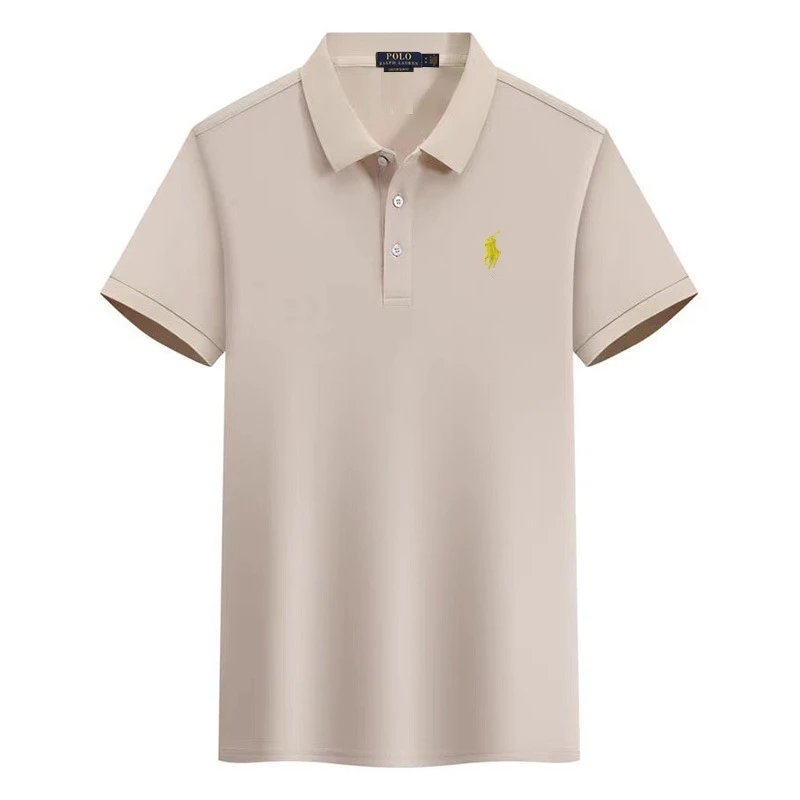 Khaki - Gold Logo