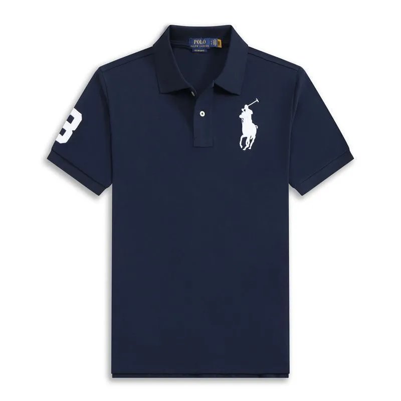 Blue and White Label