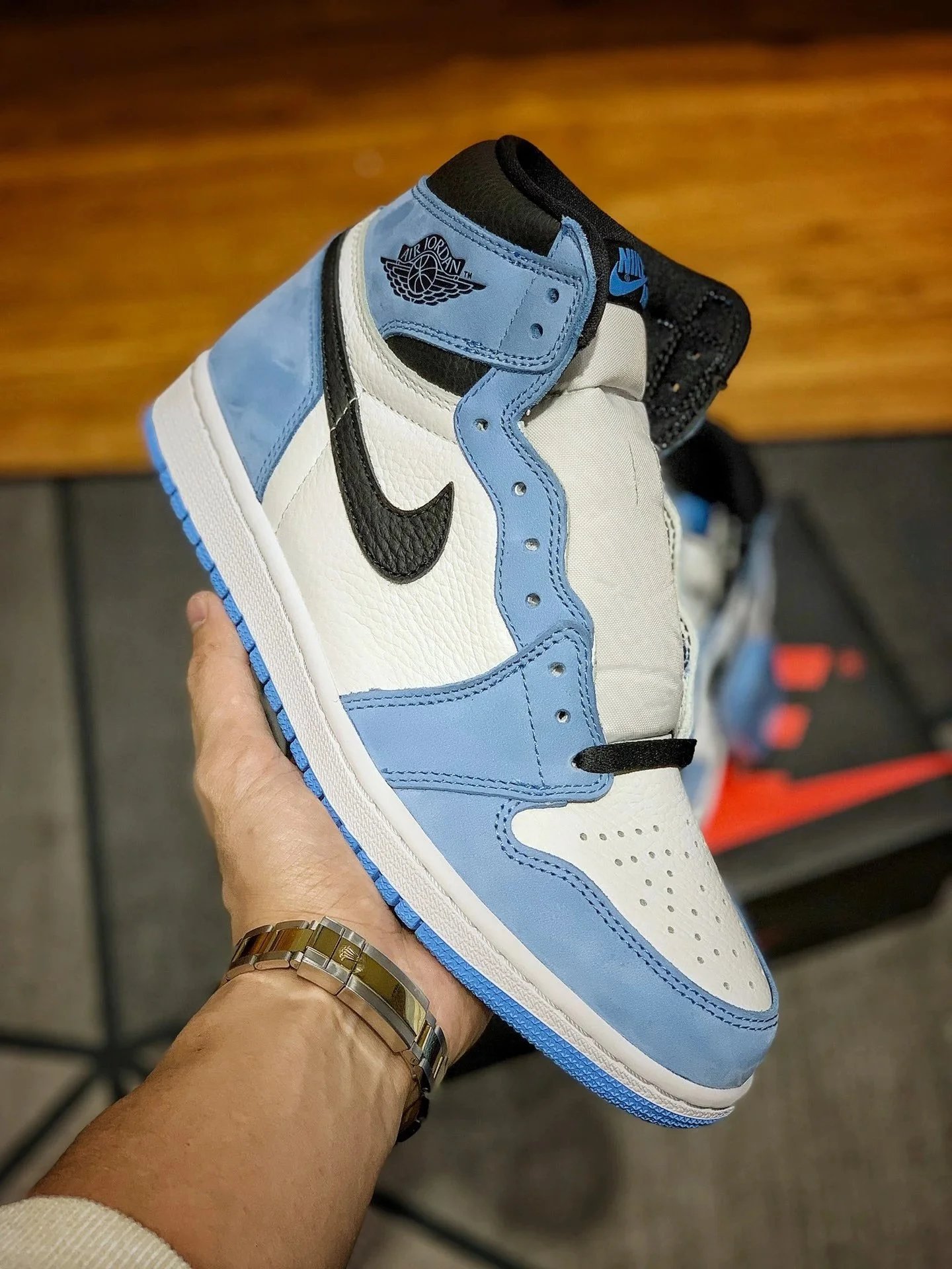 N599500【东莞大厂出品 Air Jordan 1 High OG"University Blue"】