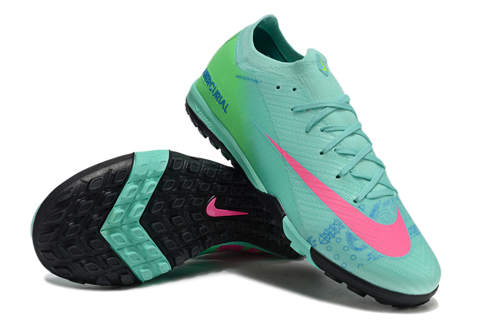 刺客十六代内置全气垫防水针织草钉MD底足球鞋Nike Air Zoom Mercurial Vapor XVI Elite TF36-45