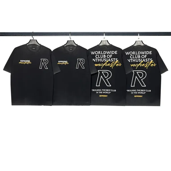 Represent Worldwide Club of Enthusiasts Manchester Black T-Shirt - 12