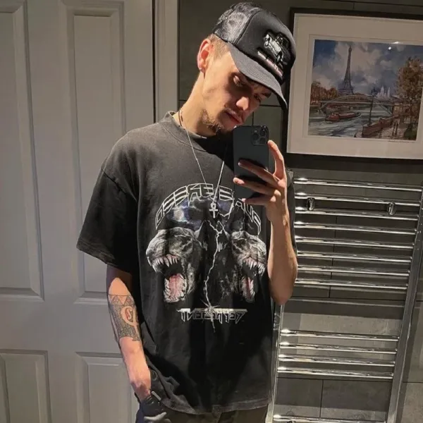 Represent Pure Breed Graphic Black T-Shirt - 20