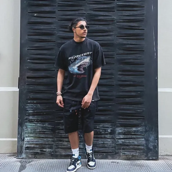Represent Dance Graphic Black T-Shirt - 30