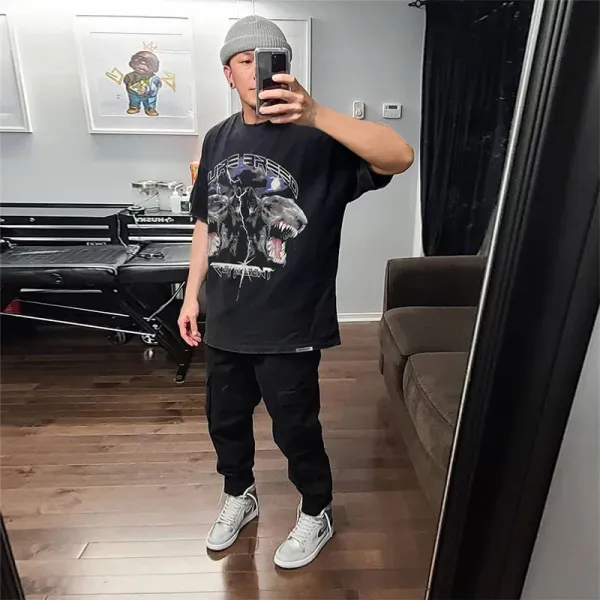 Represent Pure Breed Graphic Black T-Shirt - 11