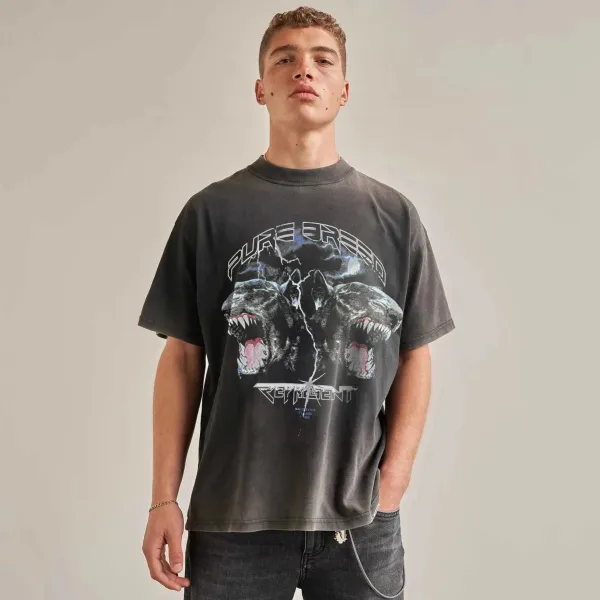 Represent Pure Breed Graphic Black T-Shirt - 18