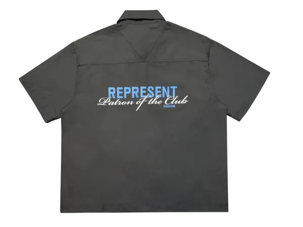 Represent Short-Sleeve Work Shirt Off-White - 14