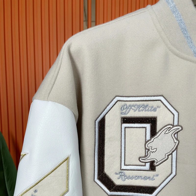 A Bathing Ape varsity Jacket Orange/Black - 22