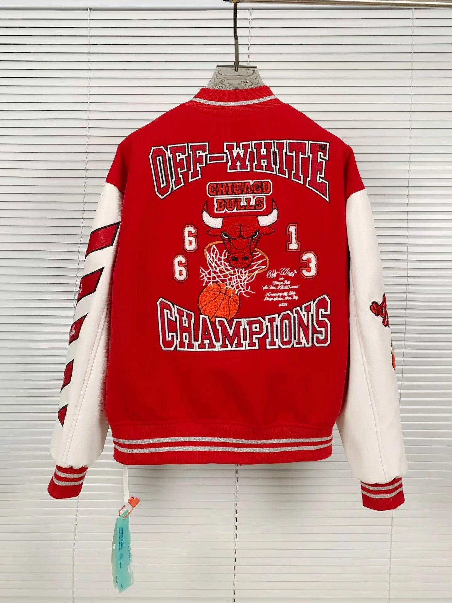 A Bathing Ape varsity Jacket Orange/Black - 20