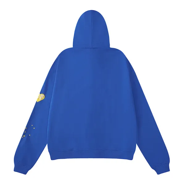 Spider Web Graphic Hoodie Black - 22