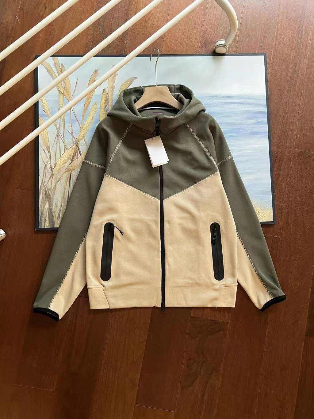 Green and Khaki Jacket