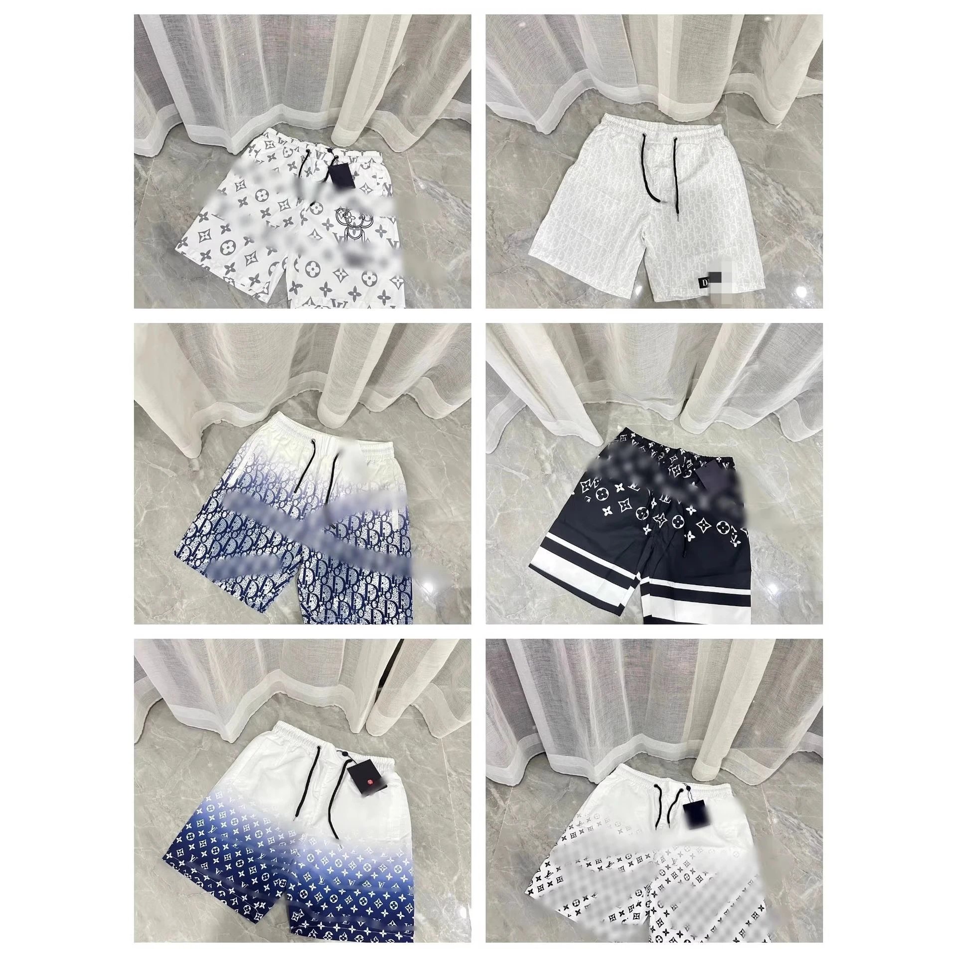 Louis Vuitton Monogram & Dior Oblique Shorts