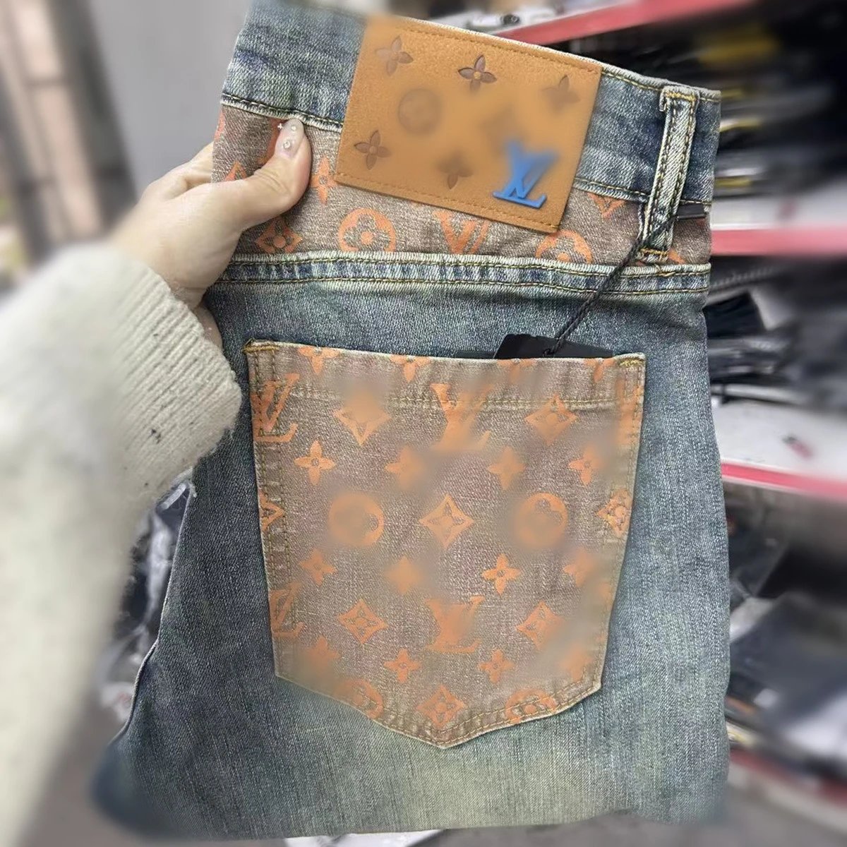 Louis Vuitton Monogram Denim Jeans