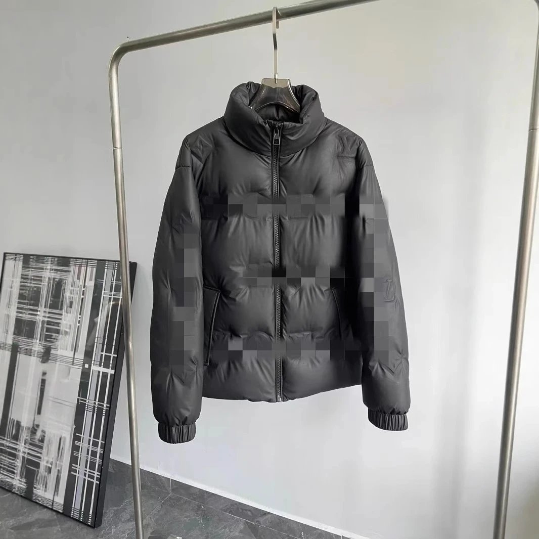 高版本新款男士白鸭绒羽绒服立领休闲百搭潮流时尚夹克外套 4