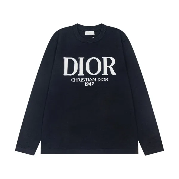 Represent R Logo Knit Sweater Black - 9
