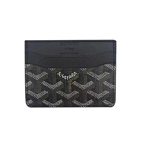 Goyard Saint Louis Card Holder Black - 1