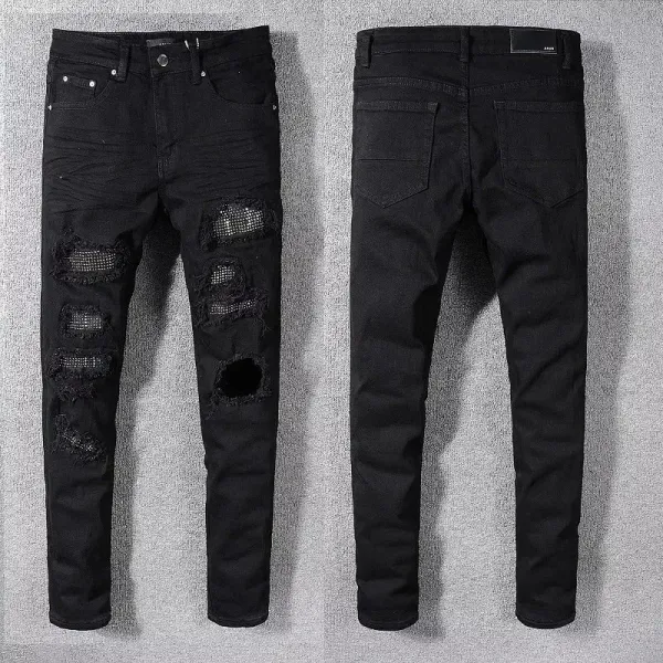 Versace Medusa Embroidered White Slim Fit Jeans - 9