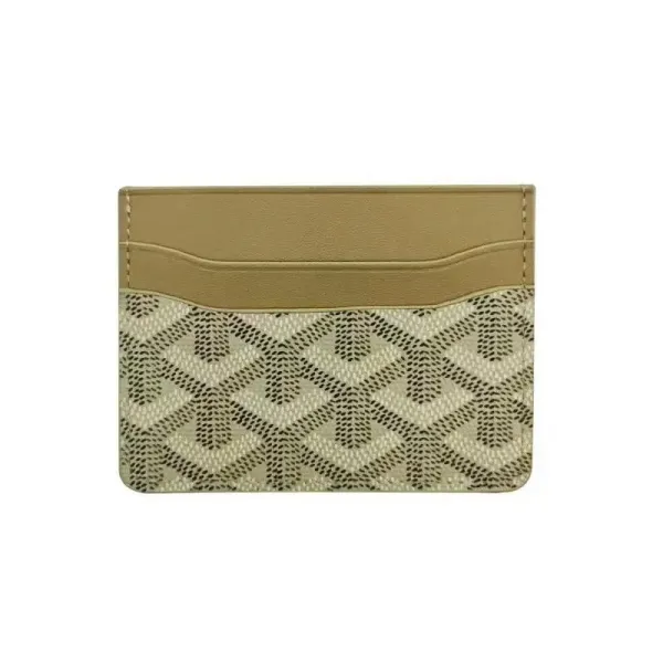 Goyard Saint Sulpice Card Holder Beige - 1