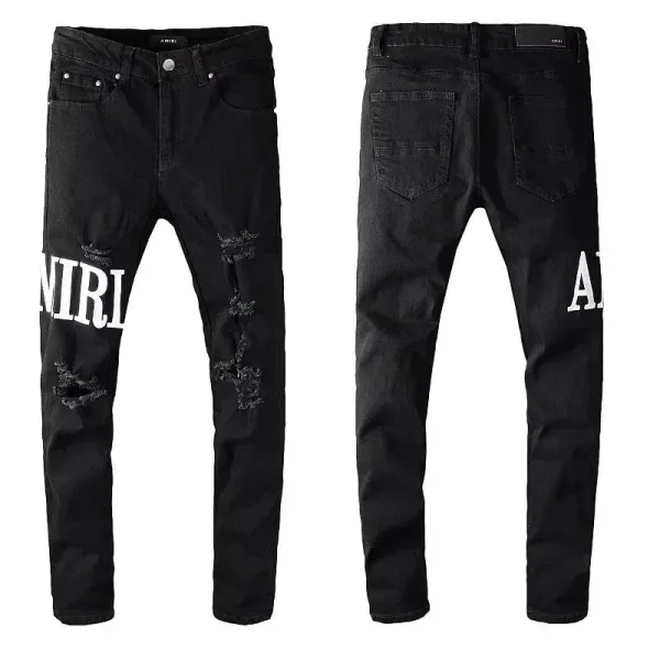 Versace Medusa Embroidered White Slim Fit Jeans - 7