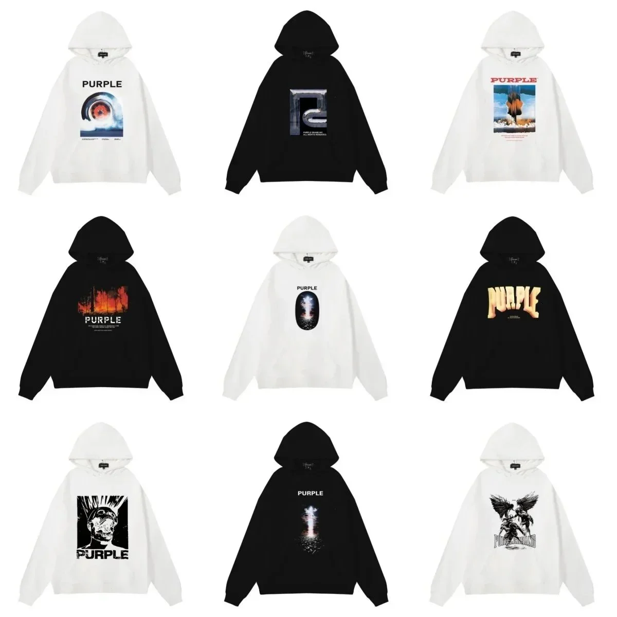 Purple Hoodie [9 Designs]