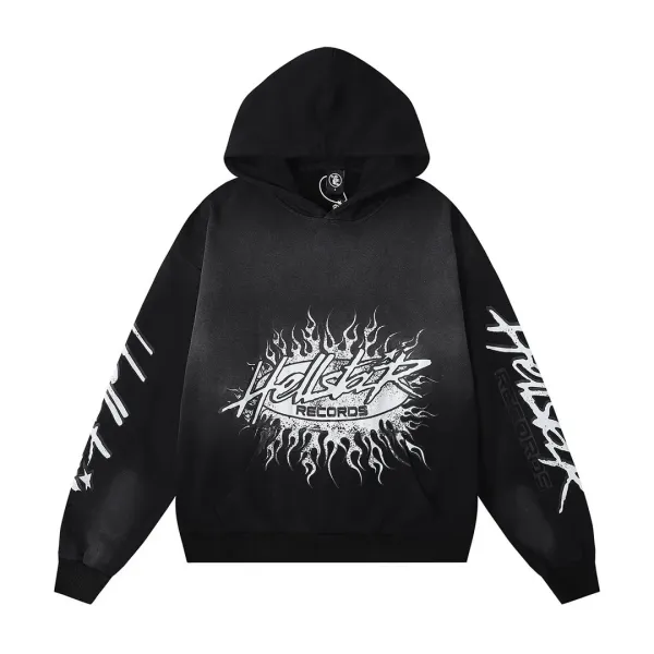 Hellstar Skull Graphic Hoodie Black - 12