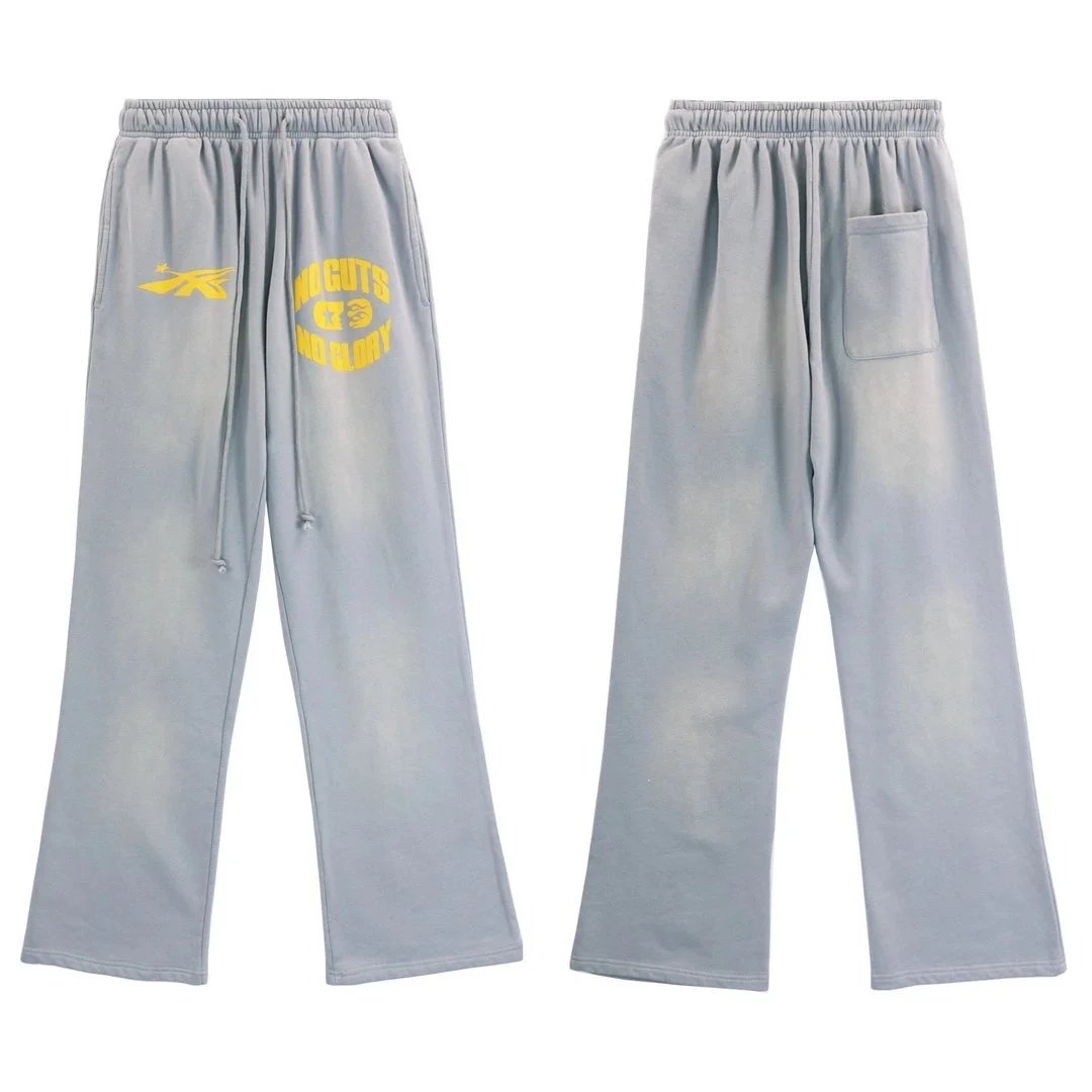 Reebok x NO CUTS No Glory Washed Gray Sweatpants - 1