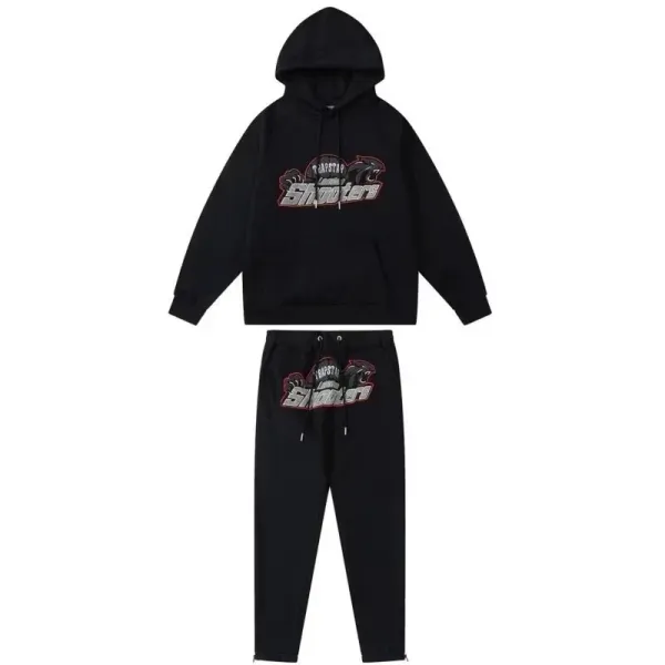 Tangstar Shooters Black Hoodie and Sweatpants Set - 1
