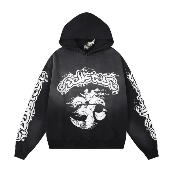 Hellstar Skull Graphic Hoodie Black - 11