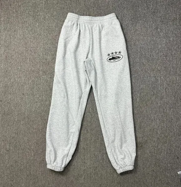 Design Star-Emblem Sweatpants Gray Sweatpants - 1