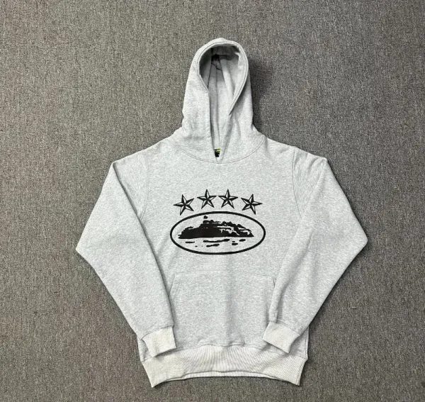 Design Island Logo Hoodie Gray - 1