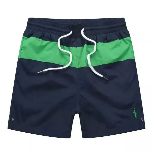 Polo Ralph Lauren Classic Swim Trunks Navy with Red Lining - 6
