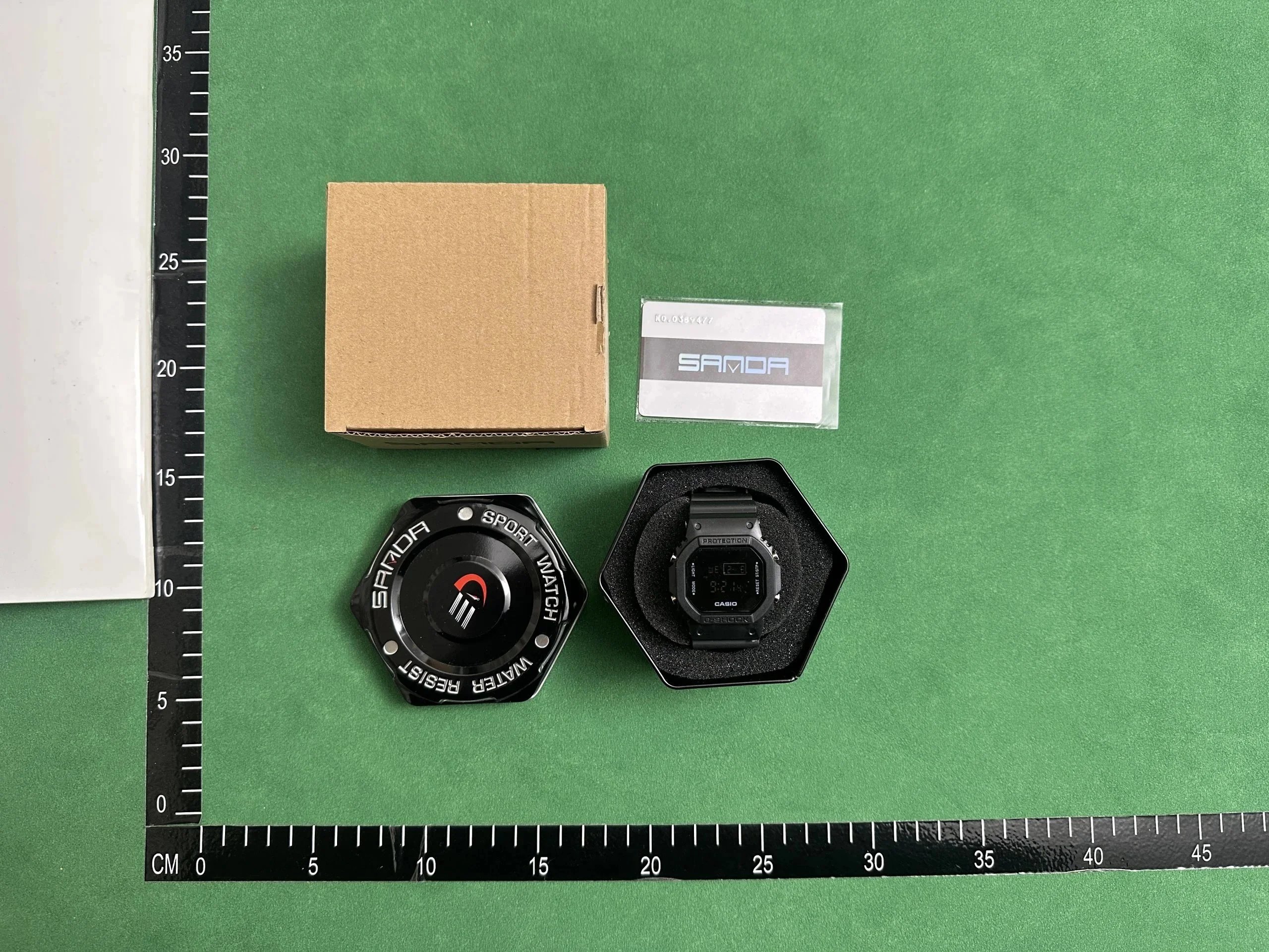 Casio G-Shock GM-S5600PG-1 Black and Rose Gold Digital Watch - 9