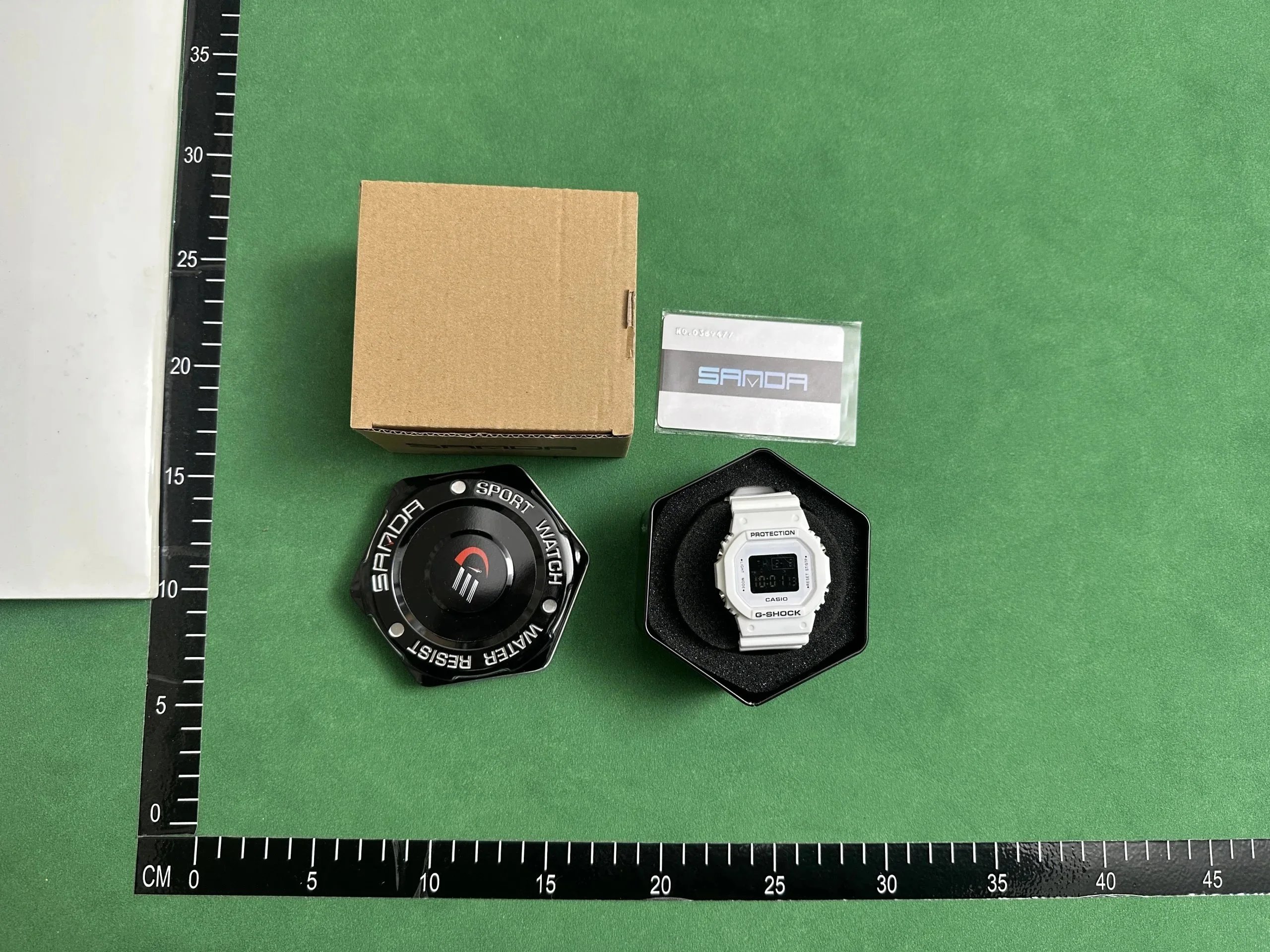 Casio G-Shock GM-S5600PG-1 Black and Rose Gold Digital Watch - 12