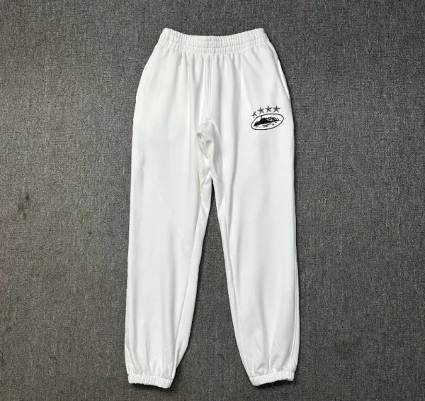 Design Star Logo Sweatpants White - 1
