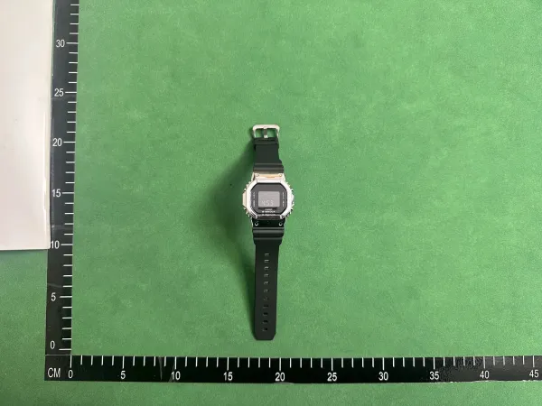 Casio G-Shock DW-5600 Silver Black Digital Watch - 1