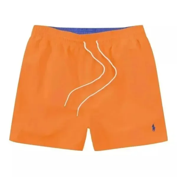Polo Ralph Lauren Classic Swim Trunks Navy with Red Lining - 4