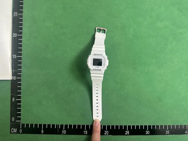 Casio G-Shock DW-5600 White Digital Watch - 1