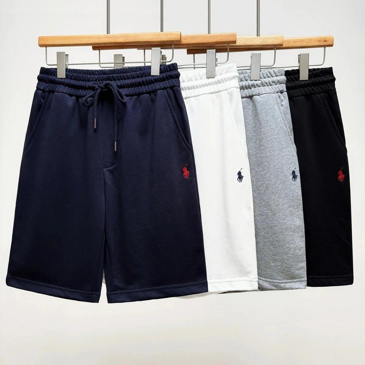 Polo Ralph Lauren Classic Logo Embroidered White Sweatpants - 4