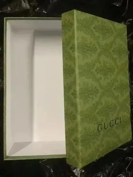 Gucci Green Patterned Box Packaging - 1