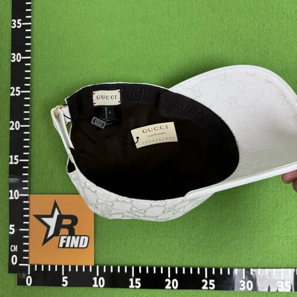 Gucci GG Monogram Black Baseball Cap - 5