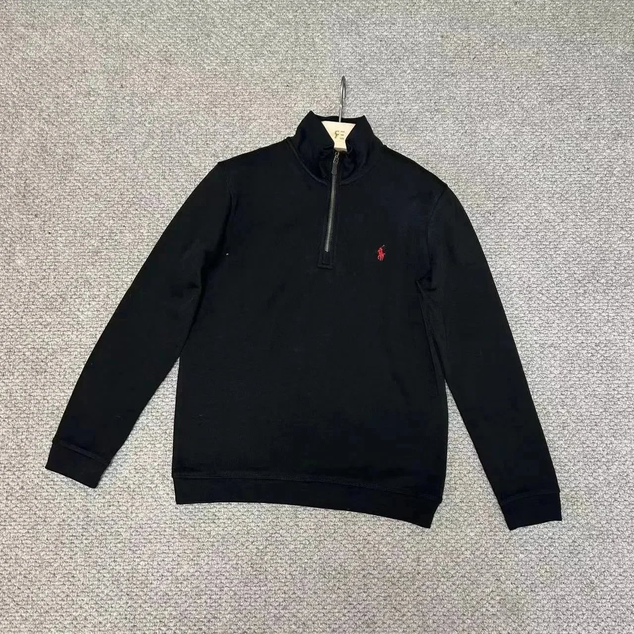 Ralph Lauren Quarter-Zip Sweater Gray - 6