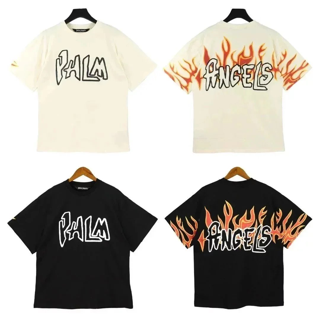 Palm Angels Teddy Bear Print White T-Shirt - 6