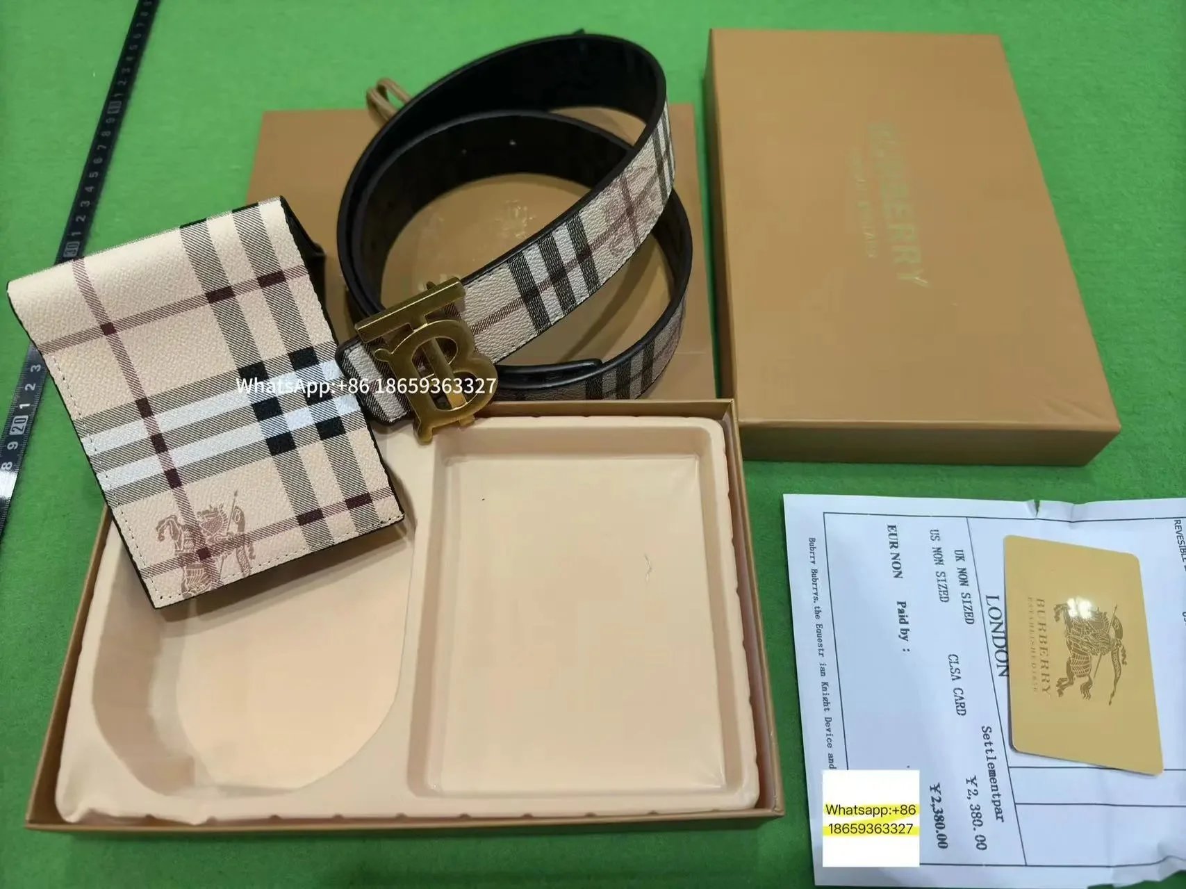 Louis Vuitton Damier Graphite Belt and Wallet Set - 4