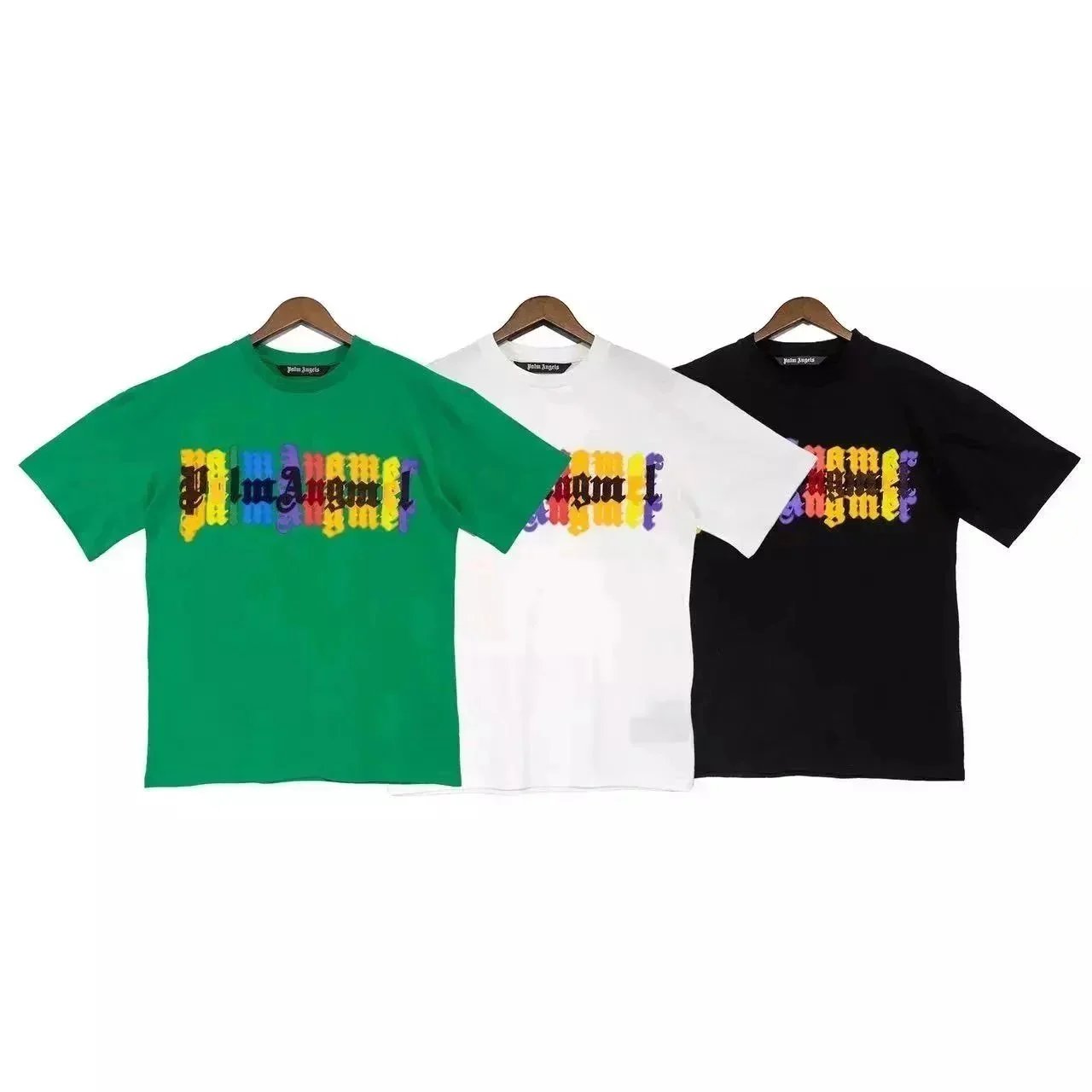 Palm Angels Teddy Bear Print White T-Shirt - 2