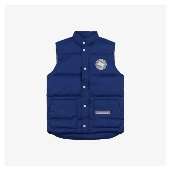 Canada Goose Expedition Vest Navy Blue Down Vest - 1