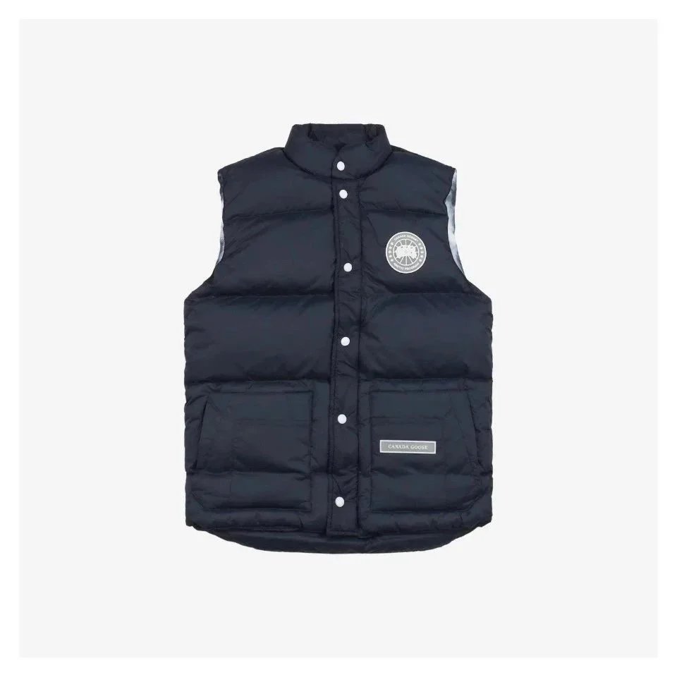 Canada Goose Expedition Vest Navy Blue Down Vest - 1