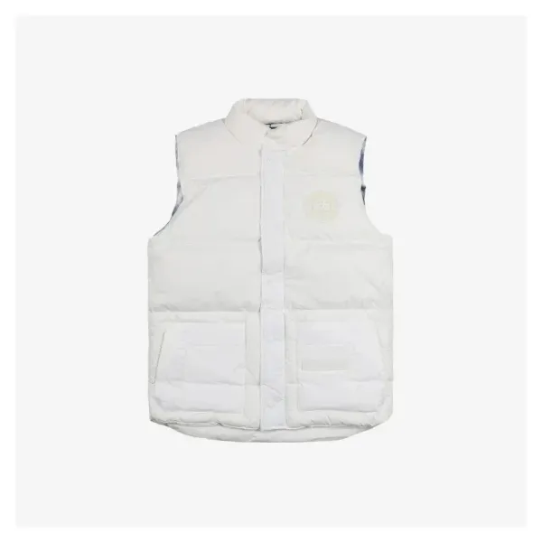 Moncler Genius White Puffer Vest - 1