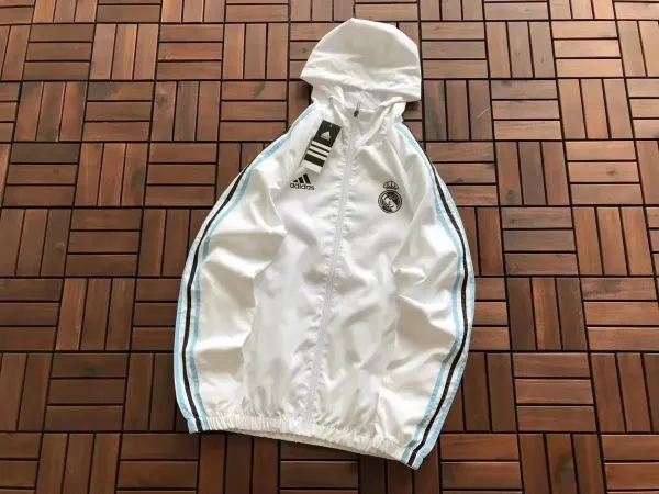 Adidas Manchester United Windbreaker Red/White Jacket - 6