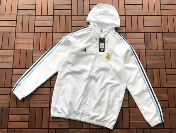 Adidas Argentina National Team Windbreaker White - 1