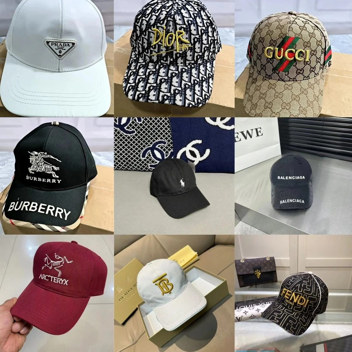Dior Gucci Burberry 