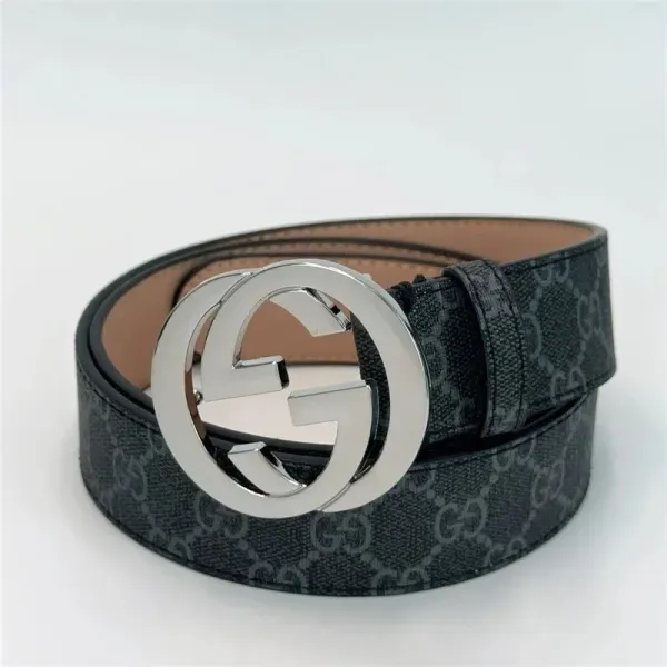 Gucci GG Marmont Canvas Belt Black - 1